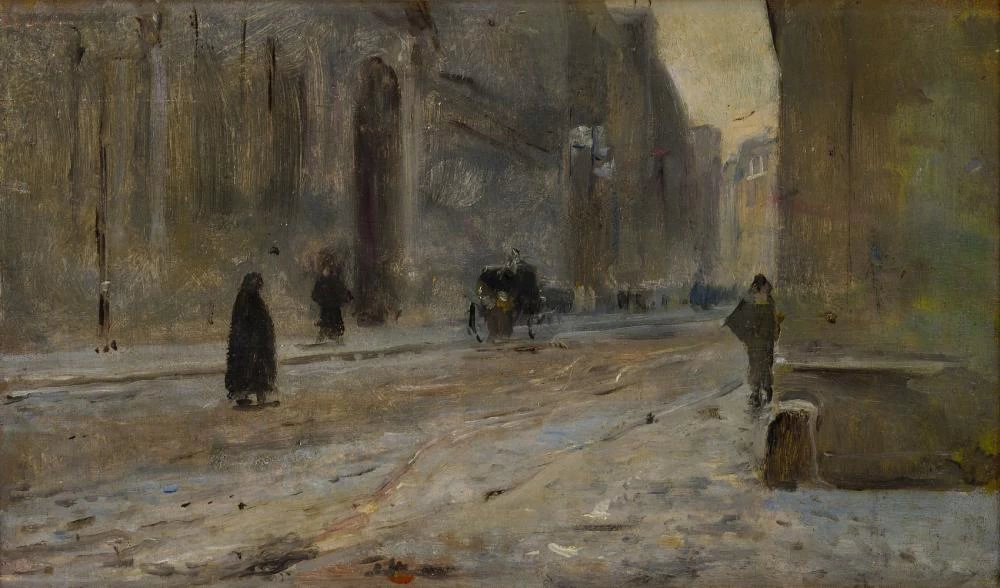 Scena di una via